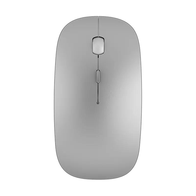 WiWU Wimic Lite 102 Single Mould 2.4G wireless mouse for tablet PC laptop accessories with rechargeable battery silver