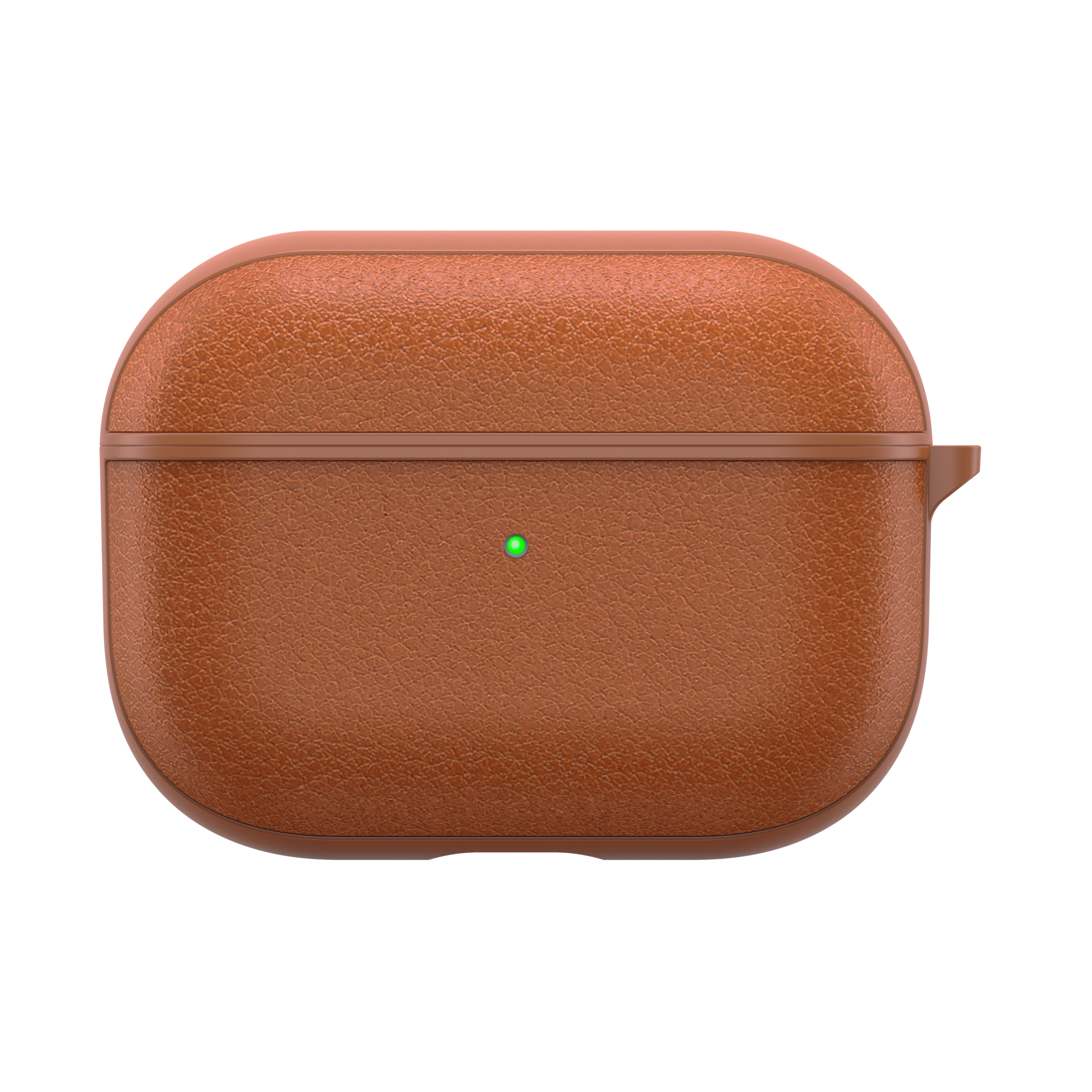 WiWU Calfskin Genuine Leather Case Portable Carry TPU+Calfskin 360 Degree Full Protection for Airpods Pro