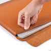 WIWU Genuine Leather Laptop Sleeve Skin Pro Laptop Case with Magnetic Closure for Macbook 12/13.3/14.2/16/16.2inch Ultra Slim Protective Bag