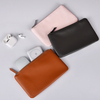 WiWU PU Leather Electronics Accessories Organizer Case for Girls Travel Bag Cables Chargers Gadgets Pouch Storage Bags