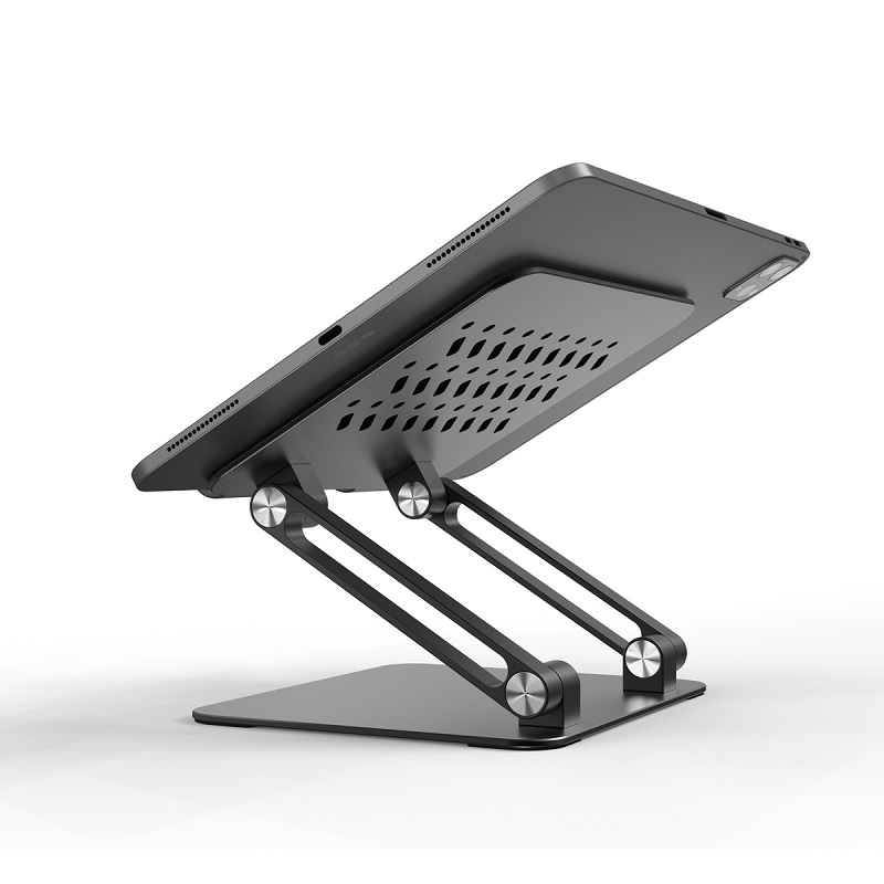 WiWU Foldable Desktop Tablet Stand for iPad Adjustable Height Portable Mobile Phone Holder Tablet Accessories