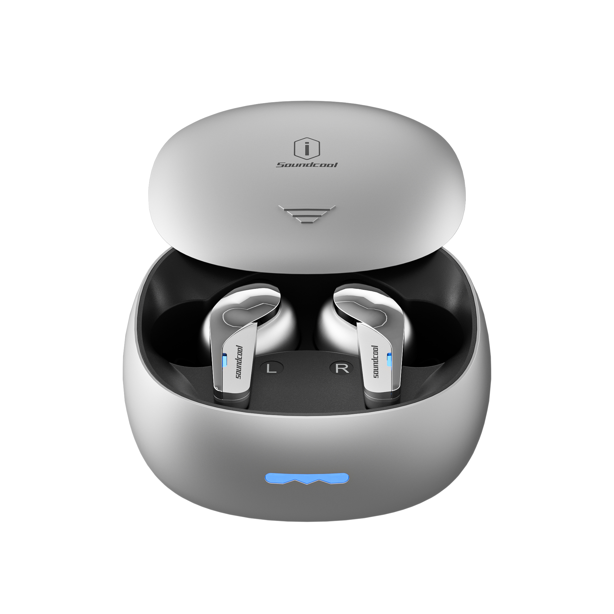 WiWU TWS09 Soundcool Touch Control Earbuds Noise Canceling Earphone TWS Wireless Earphones 3D Surround Stereo Headset