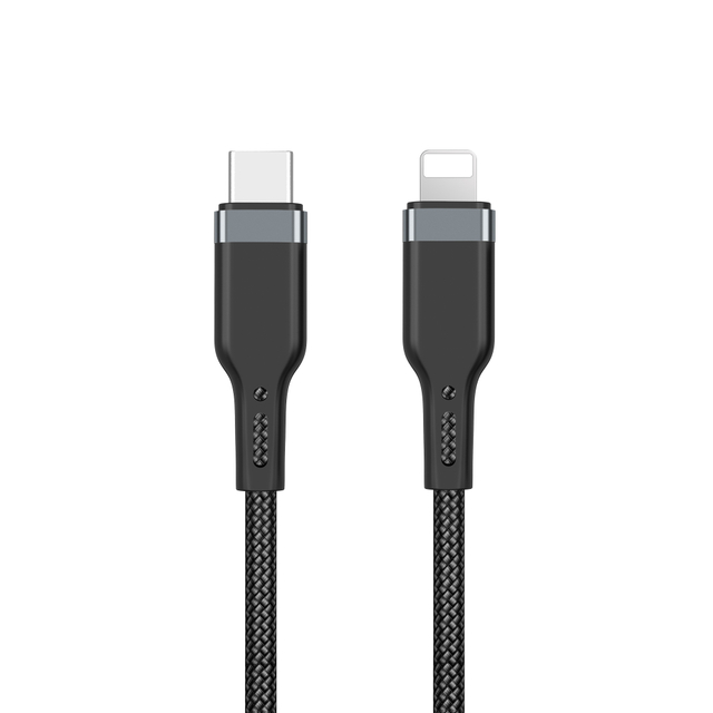 WiWU PT04 Platinum Charger Cable C To Lightning Private Mould Aluminum+nylon Braided PD20W 