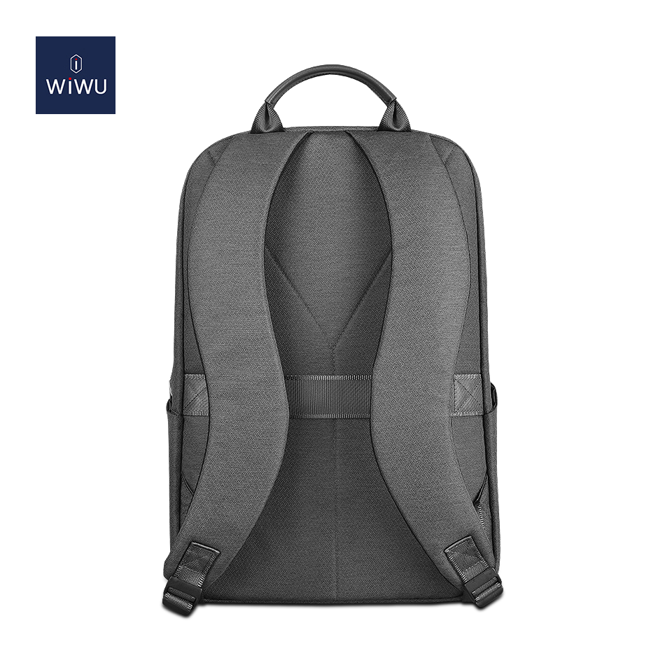 WiWU Pilot Backpack 15.6inch Travelling Polyester Laptop Business School Travelling Backpack