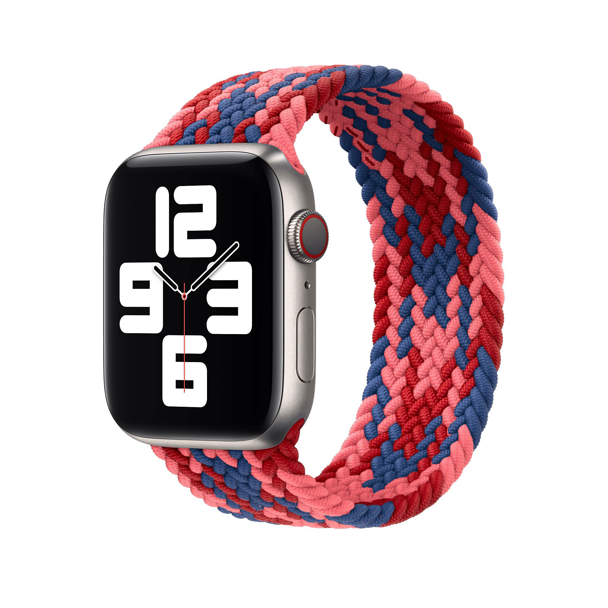 WiWU Braided Stretchy Solo Loop Band Compatible with Apple Watch Sport Straps Nylon Woven Elastic Watch Bands