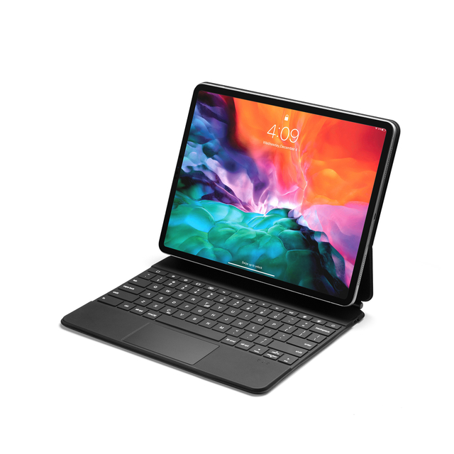 WiWU Magic Keyboard for iPad Bluetooth Wireless Magnetic Attached Stable Tablet Keyboard Portable Adjustable Keyboard Shell 11'' 12.9'