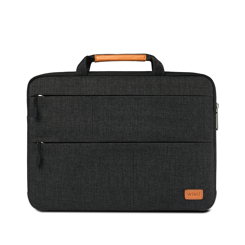 WiWU 15.4 inches Laptop Bag with Stand Function Slim Design Laptop Sleeve Case for MacBook Air