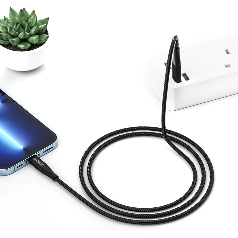 WiWU 1.2M USB C to Lightning Fast Charger Cable for iPhone iPad Mobile Phone Braided lightning Data cables